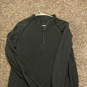 Lululemon Quarter Zip 
Black/Dark Grey